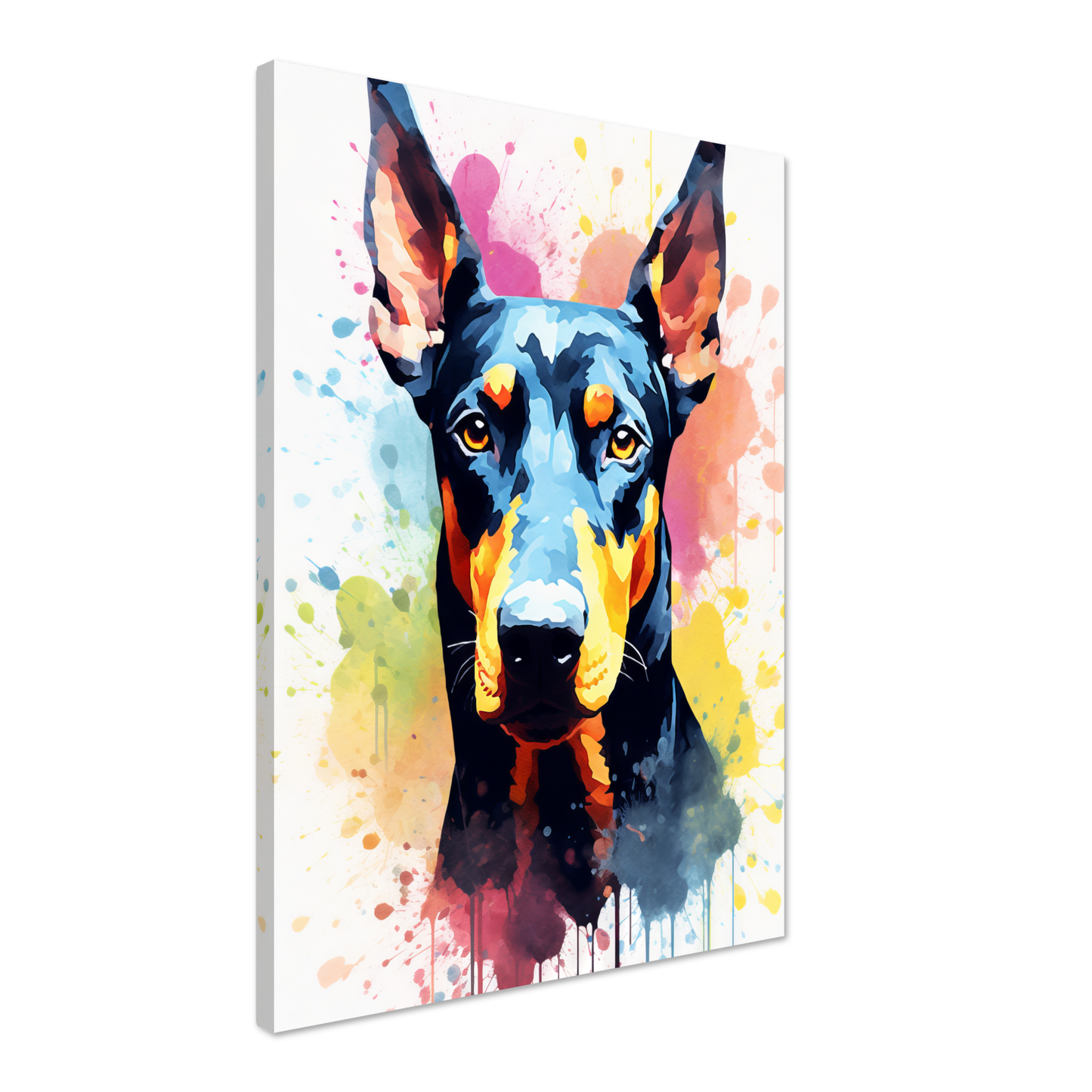 Dog Doberman Pop Art (DOG61)