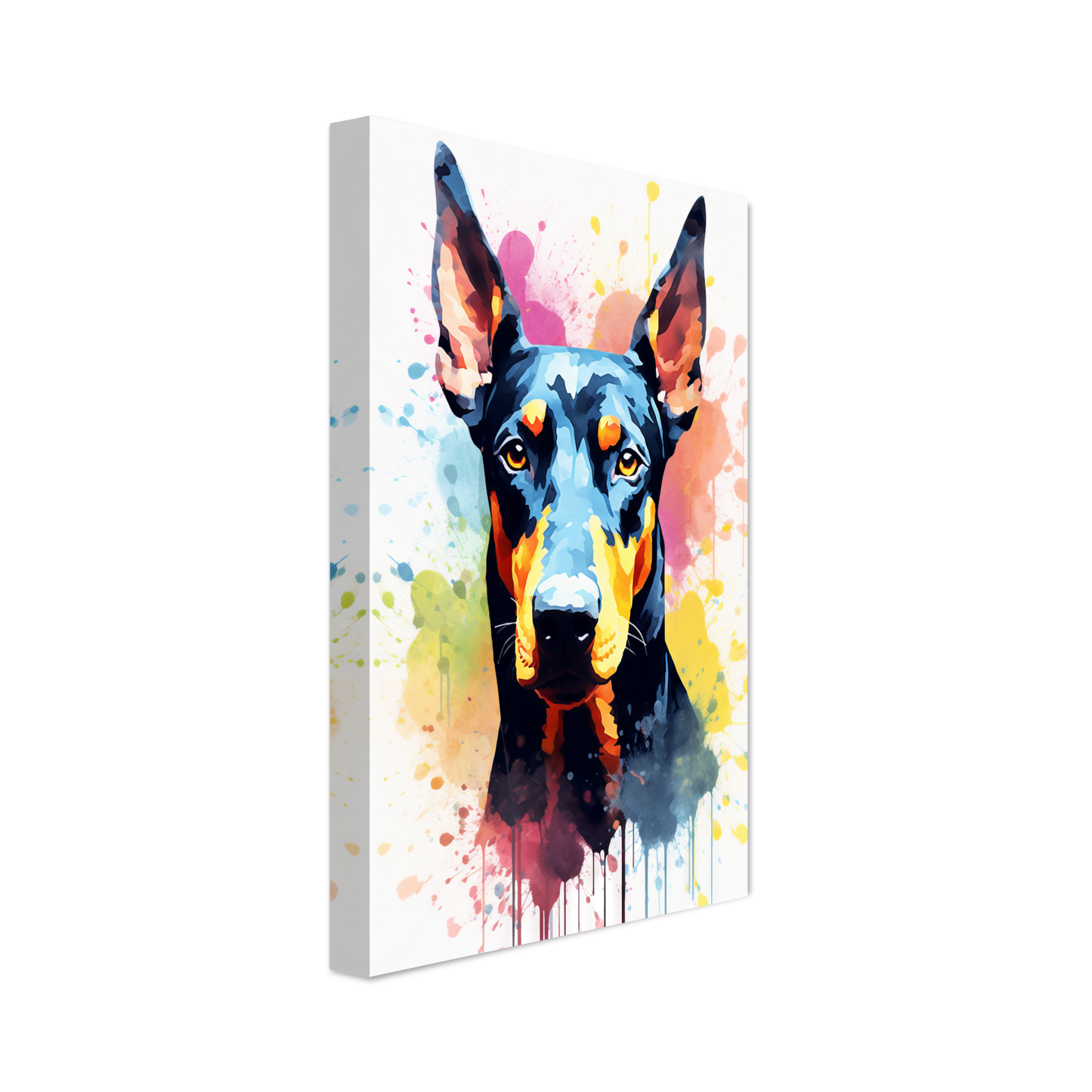 Dog Doberman Pop Art (DOG61)