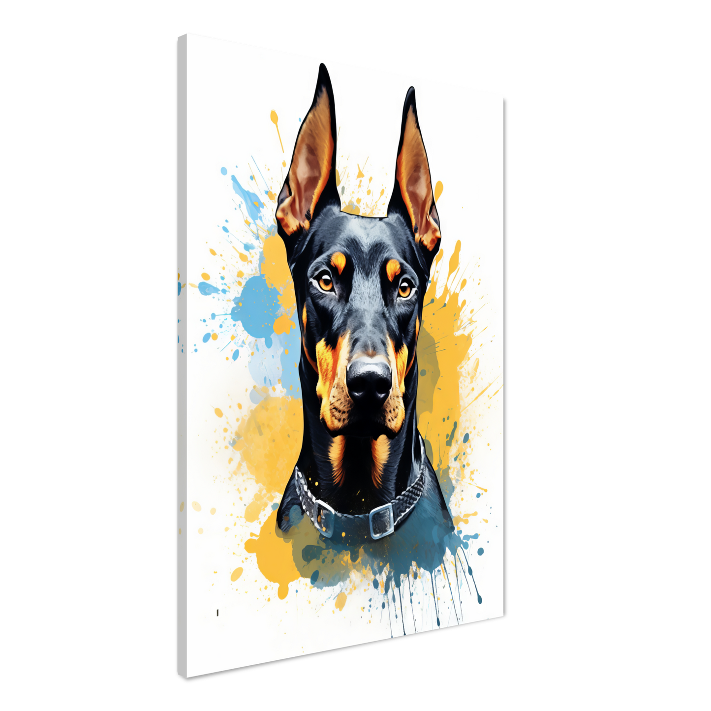 Dog Doberman Pop Art (DOG62)