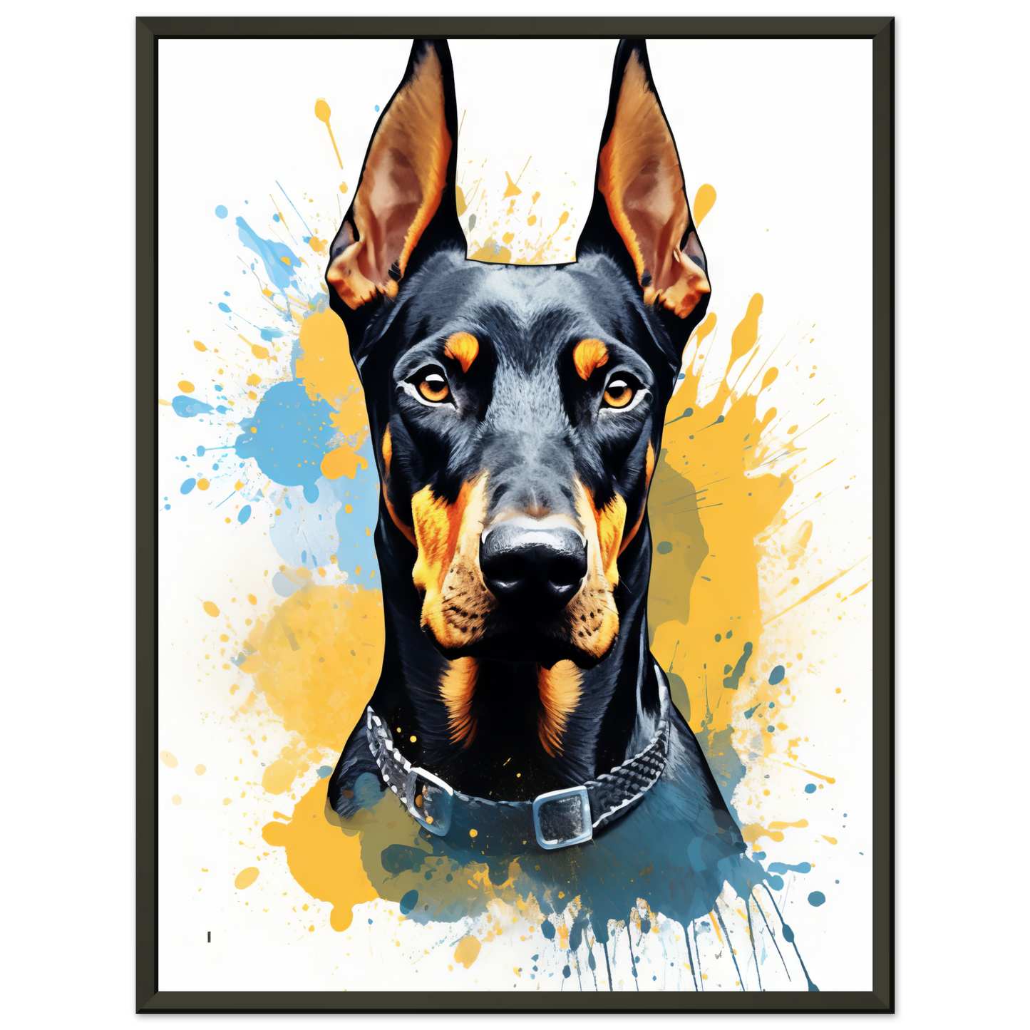 Dog Doberman Pop Art (DOG62)