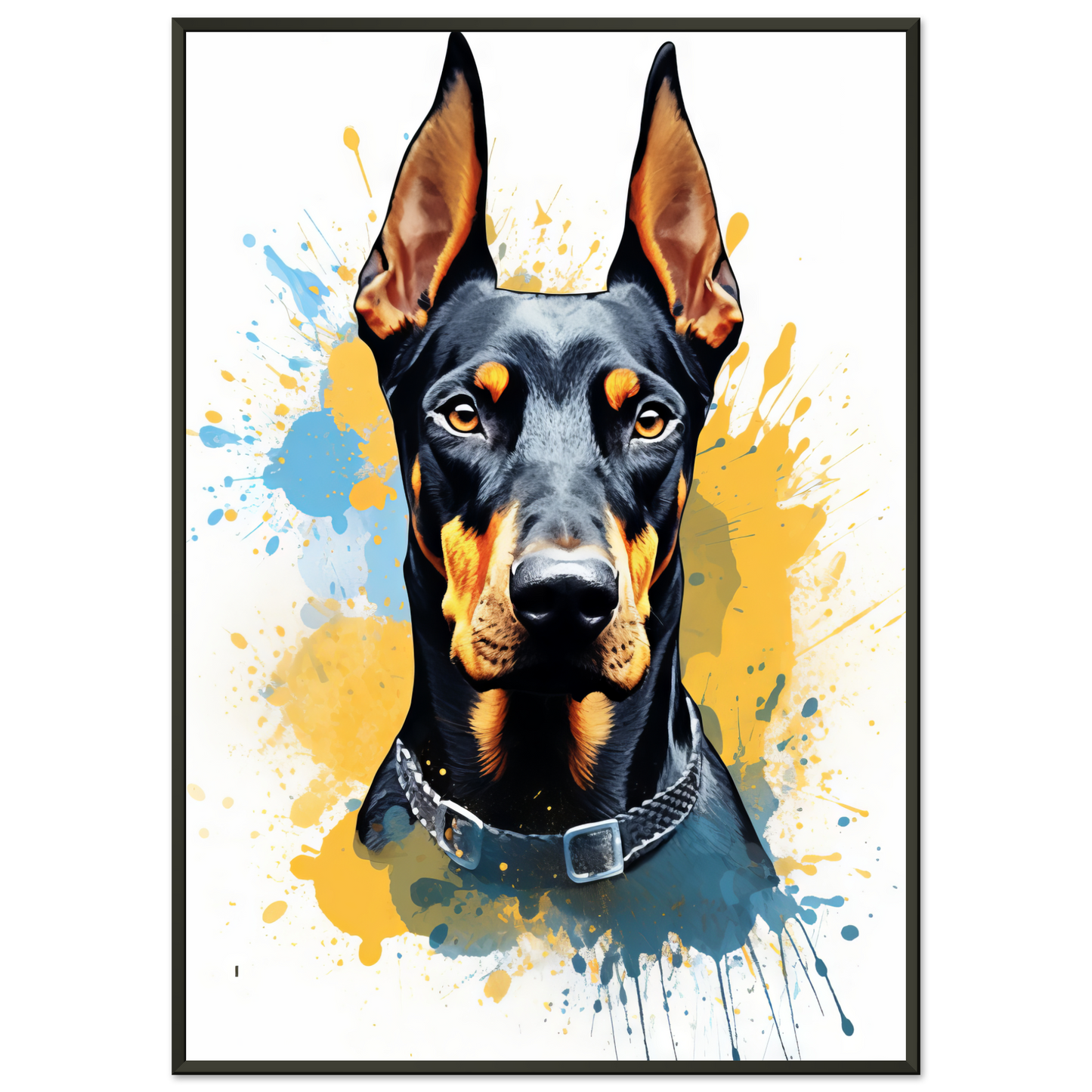 Dog Doberman Pop Art (DOG62)