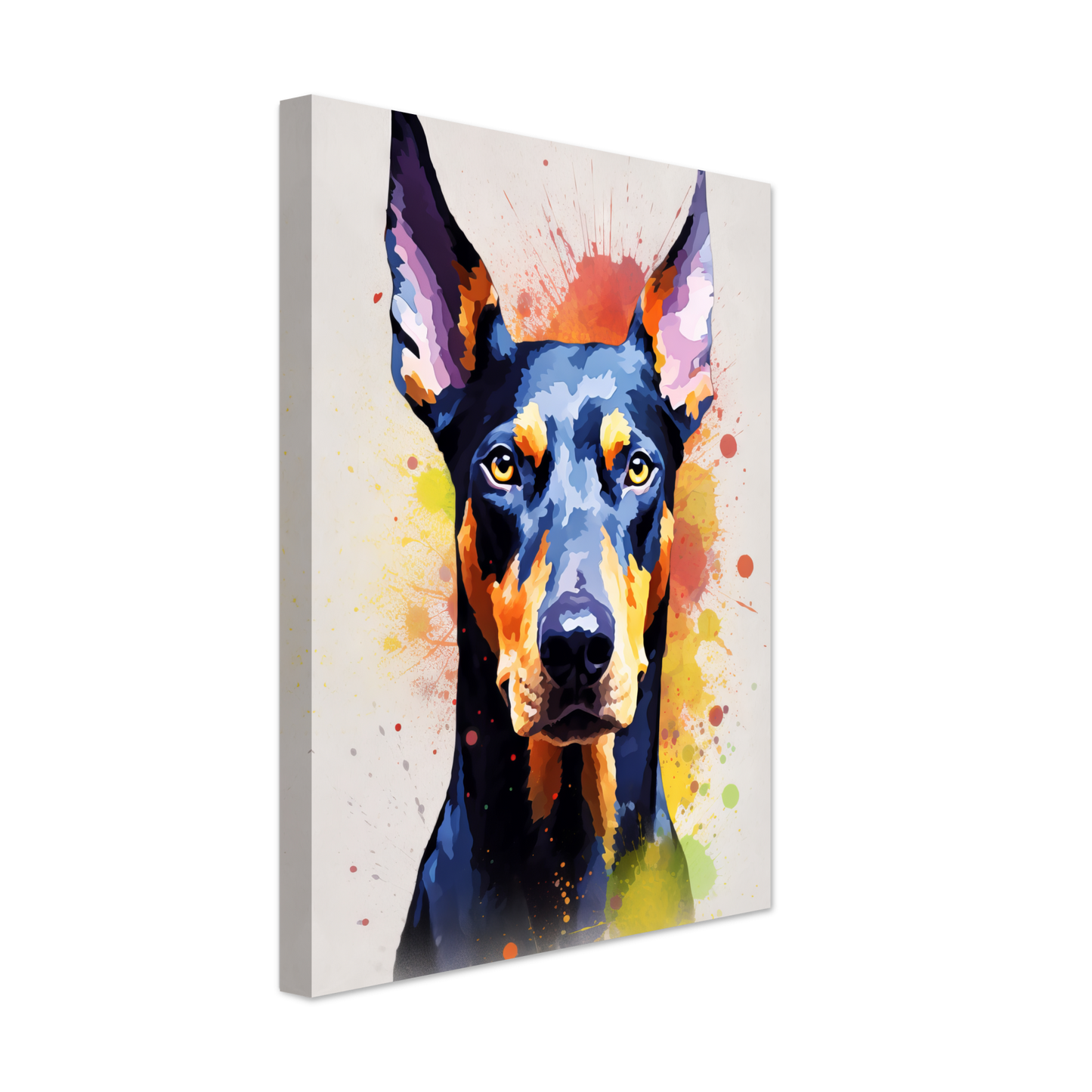 Dog Doberman Pop Art (DOG64)