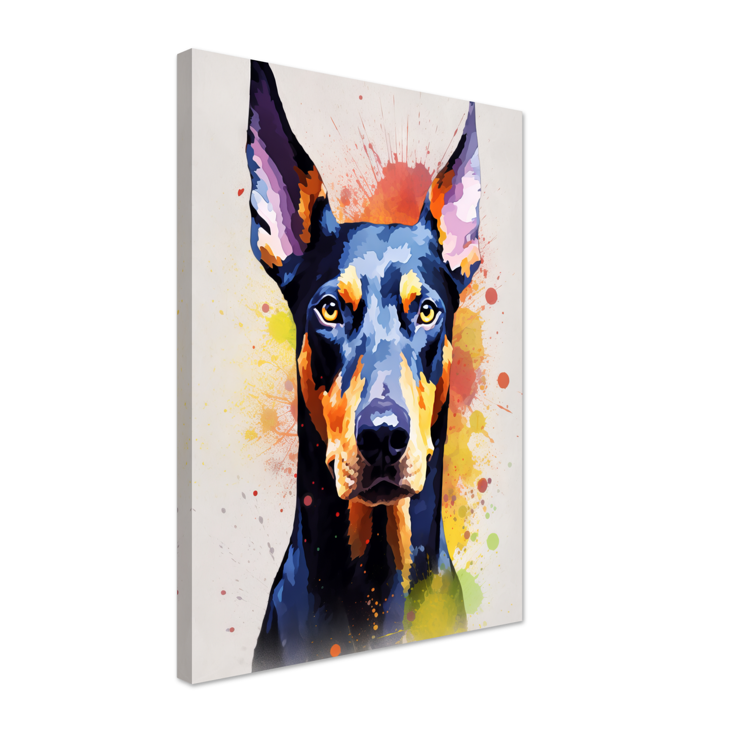 Dog Doberman Pop Art (DOG64)
