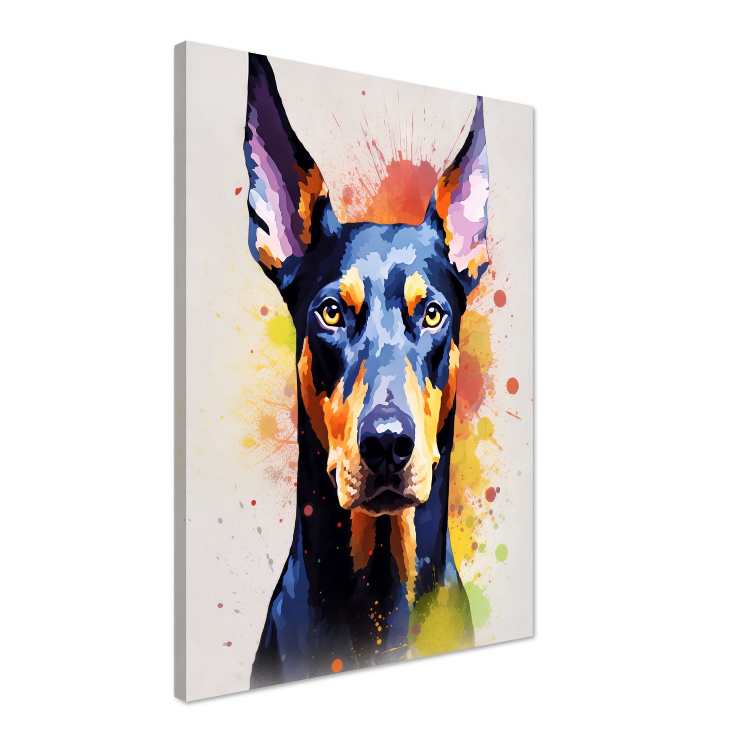Dog Doberman Pop Art (DOG64)