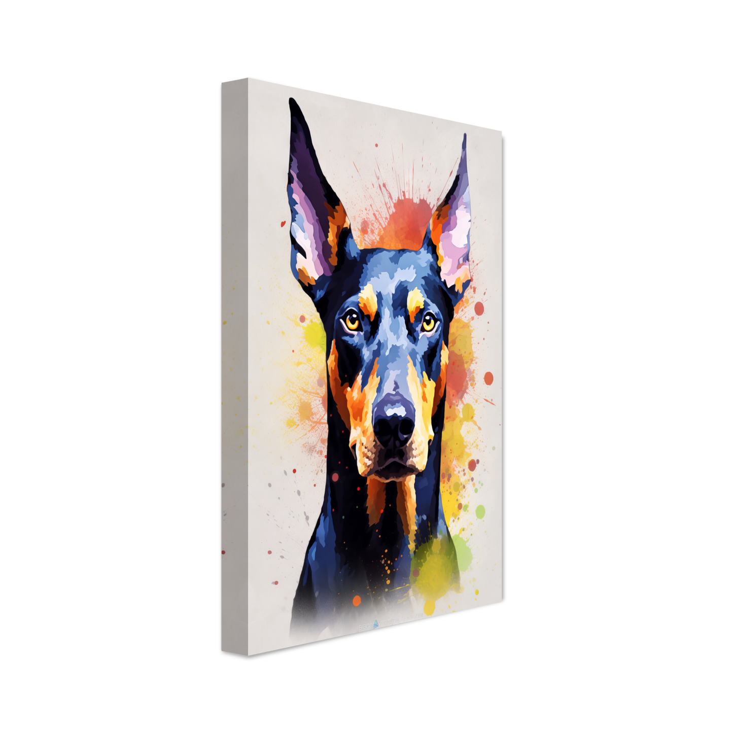 Dog Doberman Pop Art (DOG64)