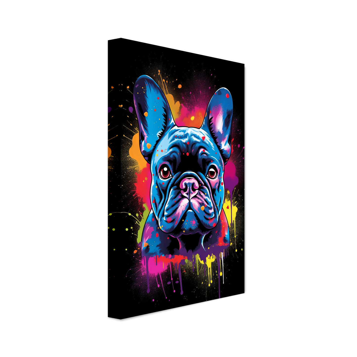 Dog French Bulldog Pop Art (DOG68)