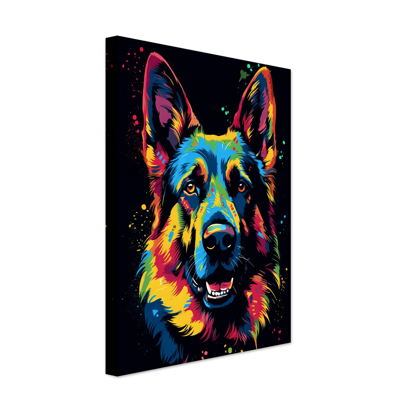 Dog German Shepherd Pop Art (DOG75)