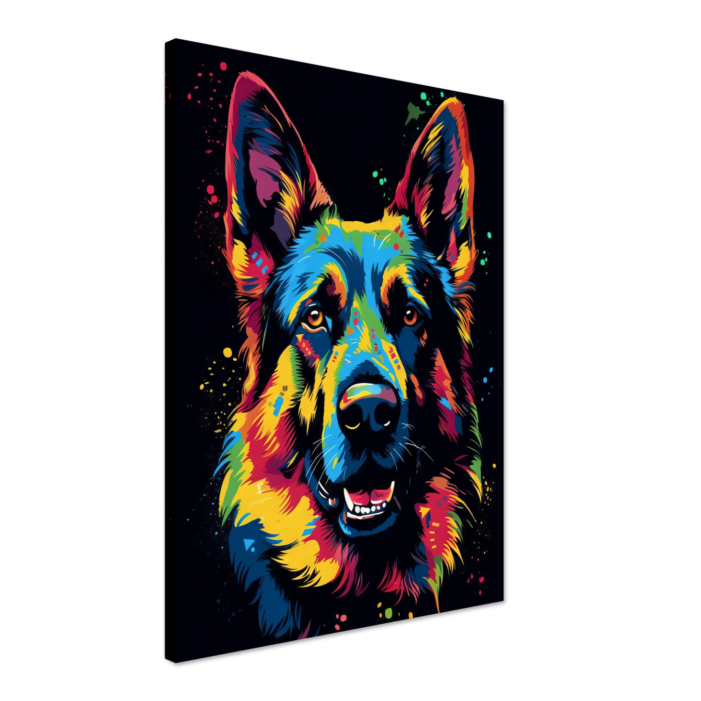 Dog German Shepherd Pop Art (DOG75)