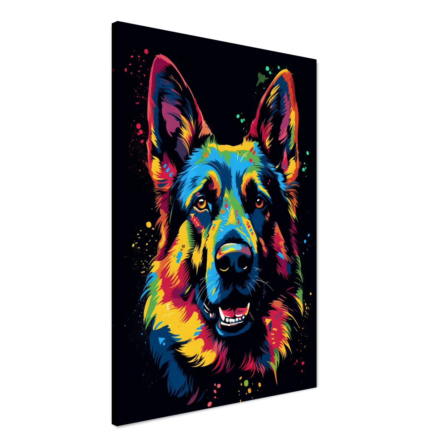 Dog German Shepherd Pop Art (DOG75)
