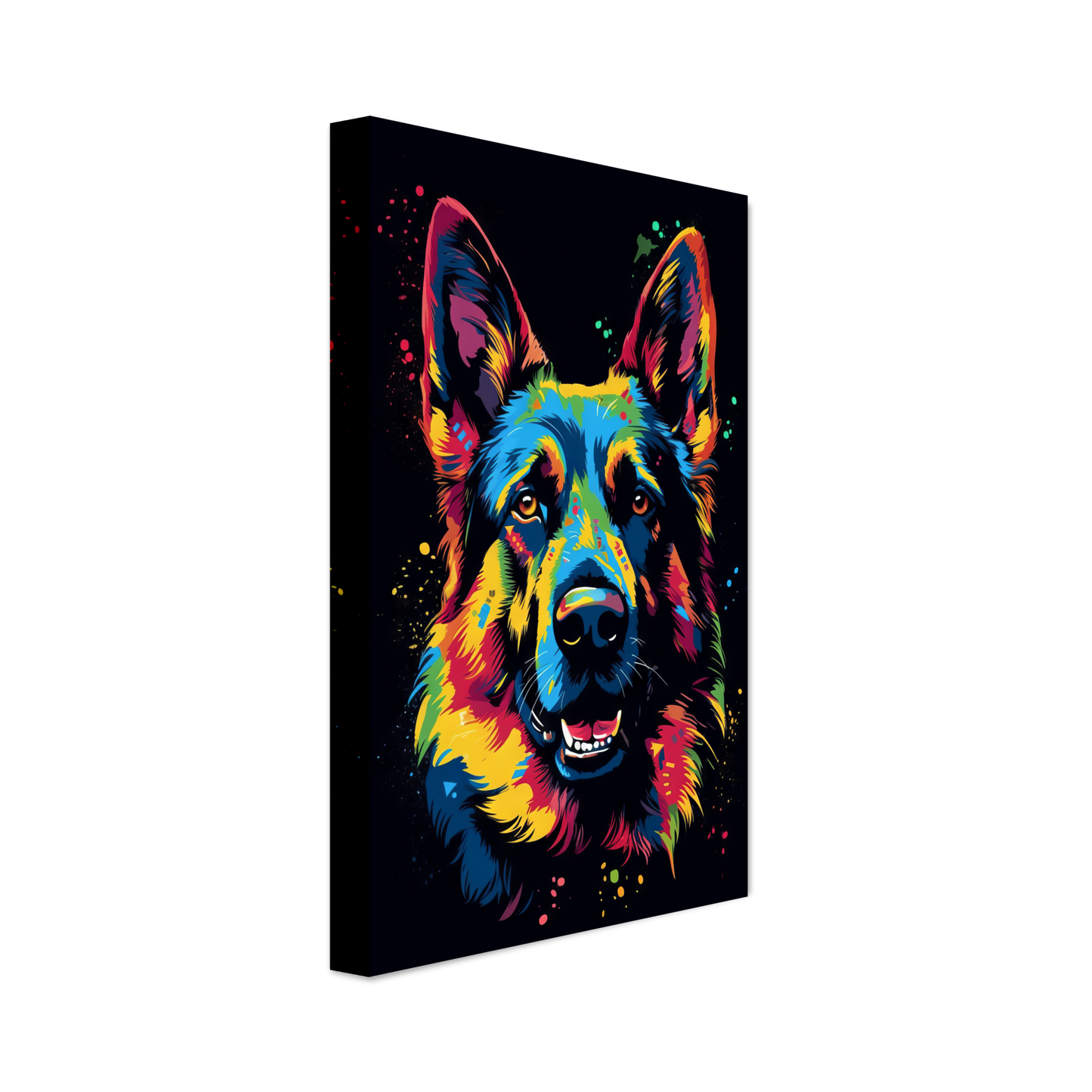 Dog German Shepherd Pop Art (DOG75)