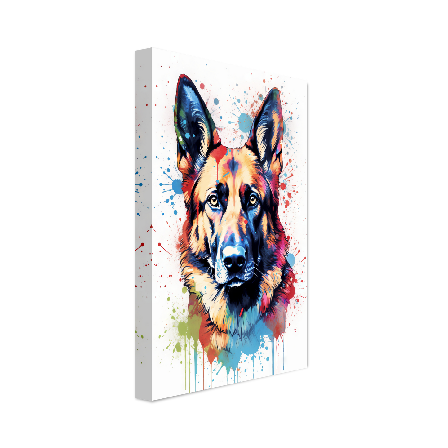 Dog German Shepherd Pop Art (DOG78)