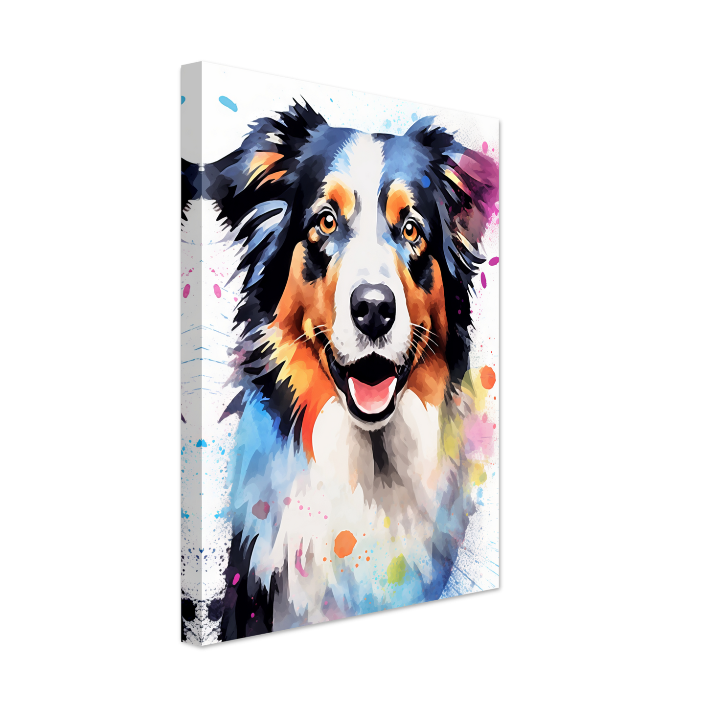 Dog collie pop art (DOG88)