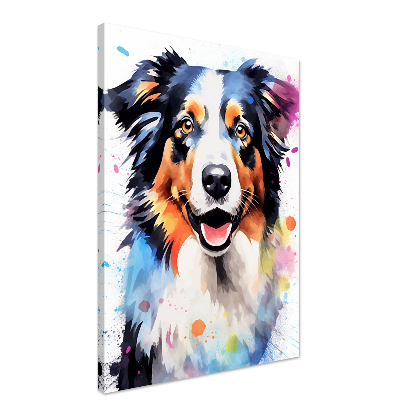 Dog collie pop art (DOG88)