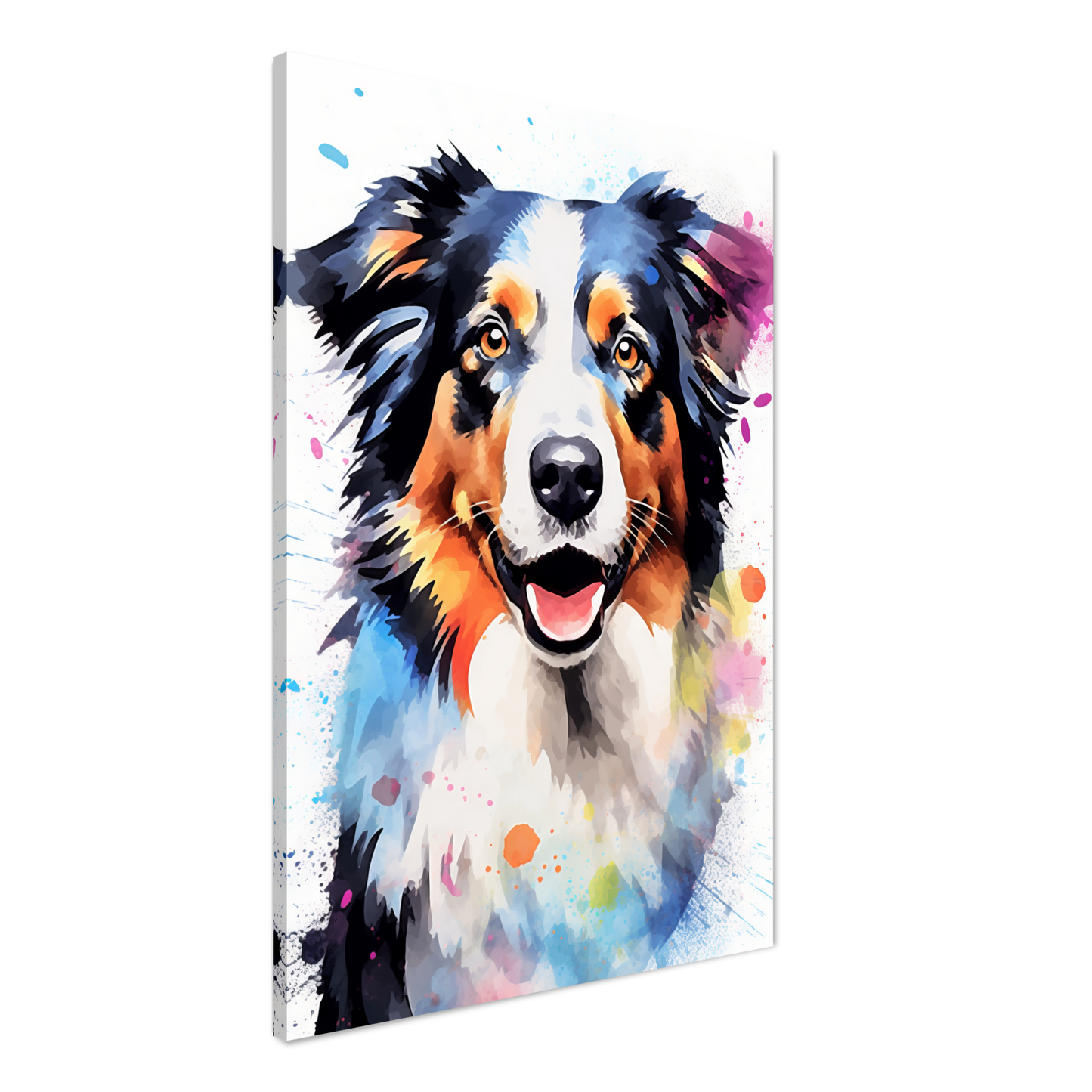 Dog collie pop art (DOG88)