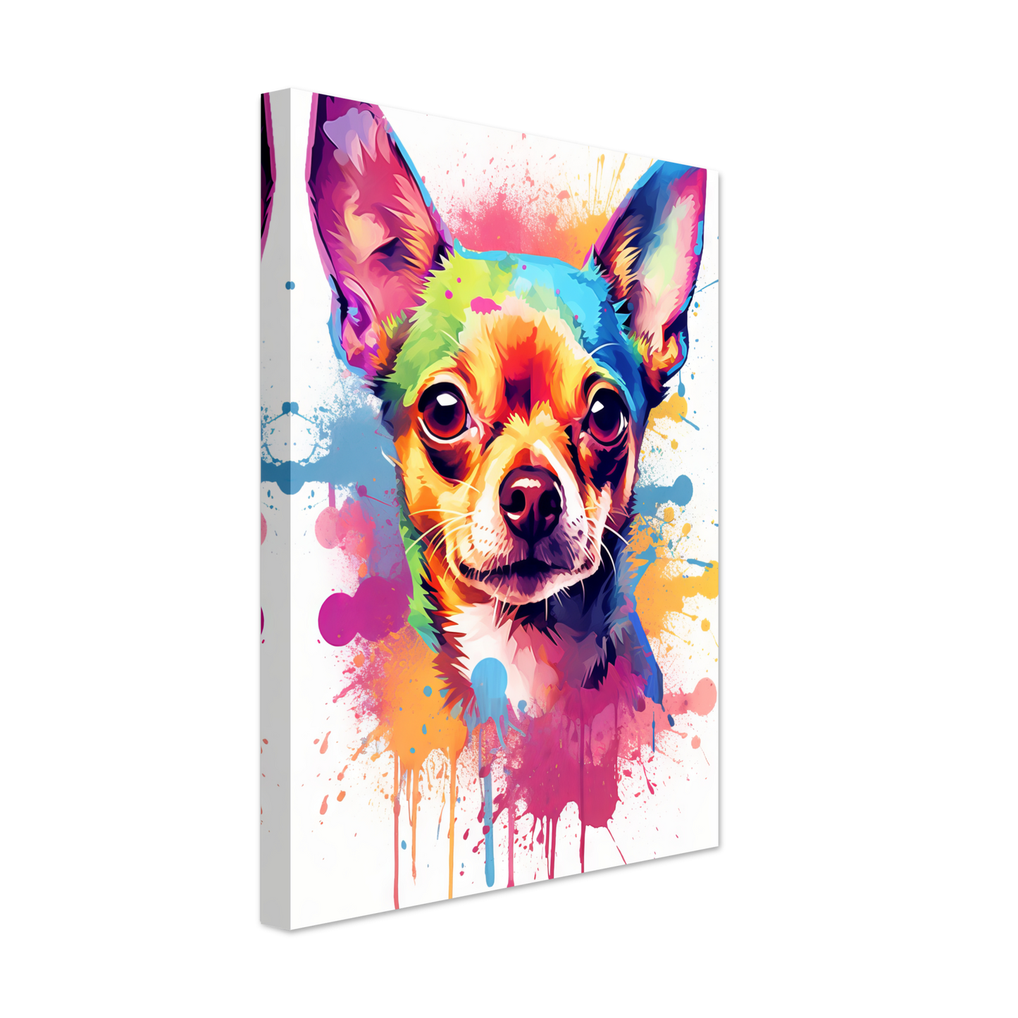 Dog Chihuahua pop art (DOG89)