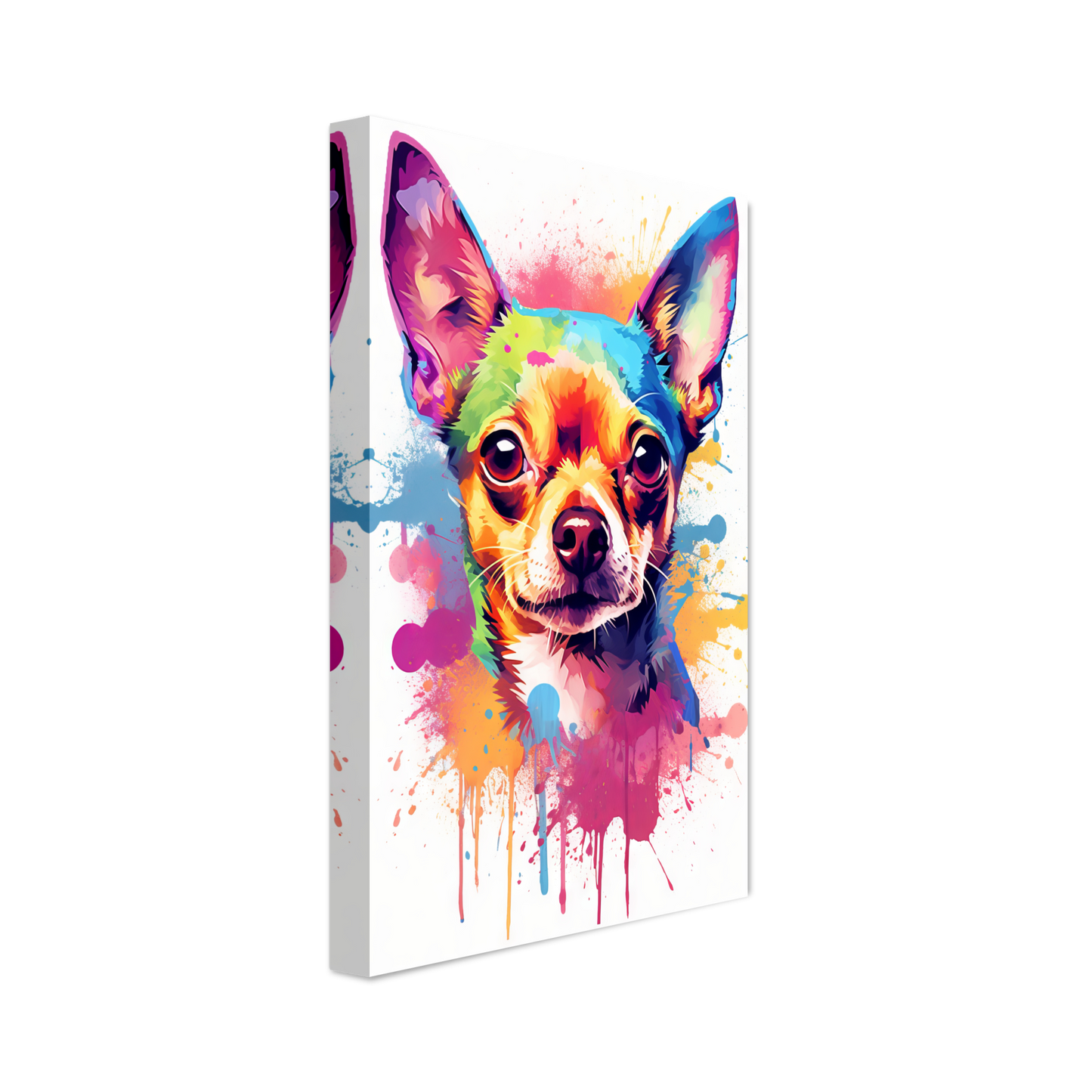 Dog Chihuahua pop art (DOG89)