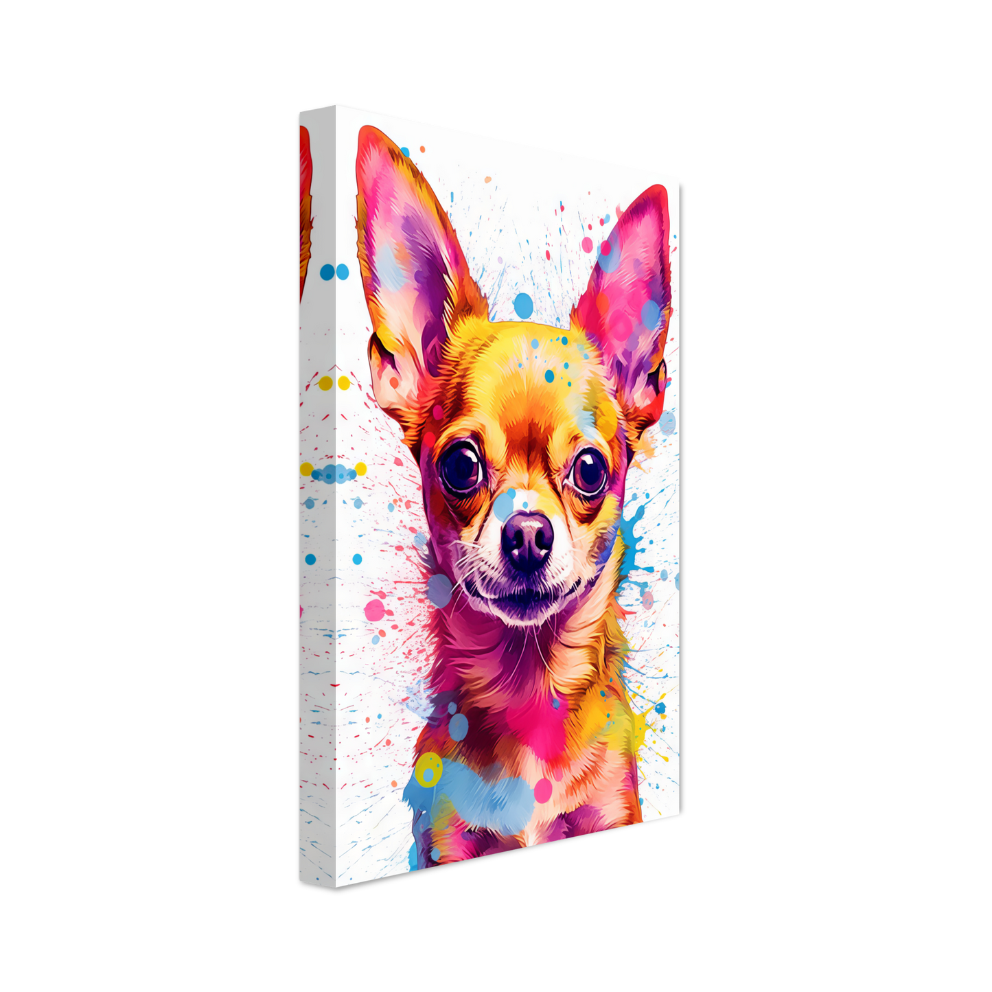 Dog Chihuahua pop art (DOG90)
