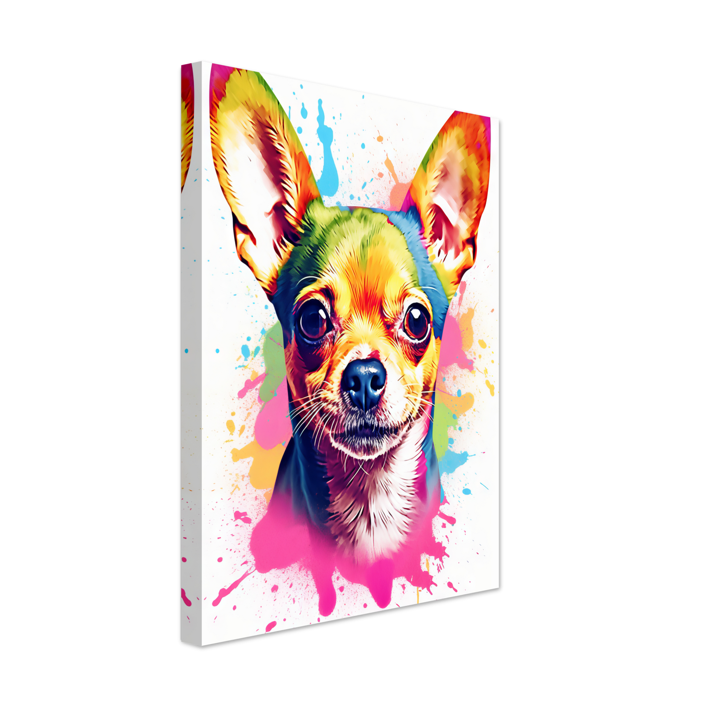Dog Chihuahua pop art (DOG91)