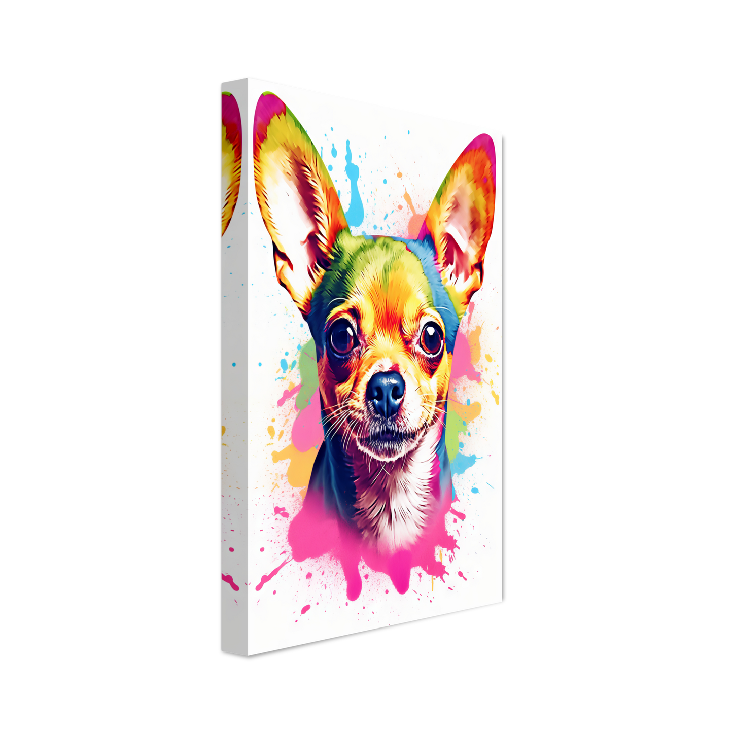 Dog Chihuahua pop art (DOG91)
