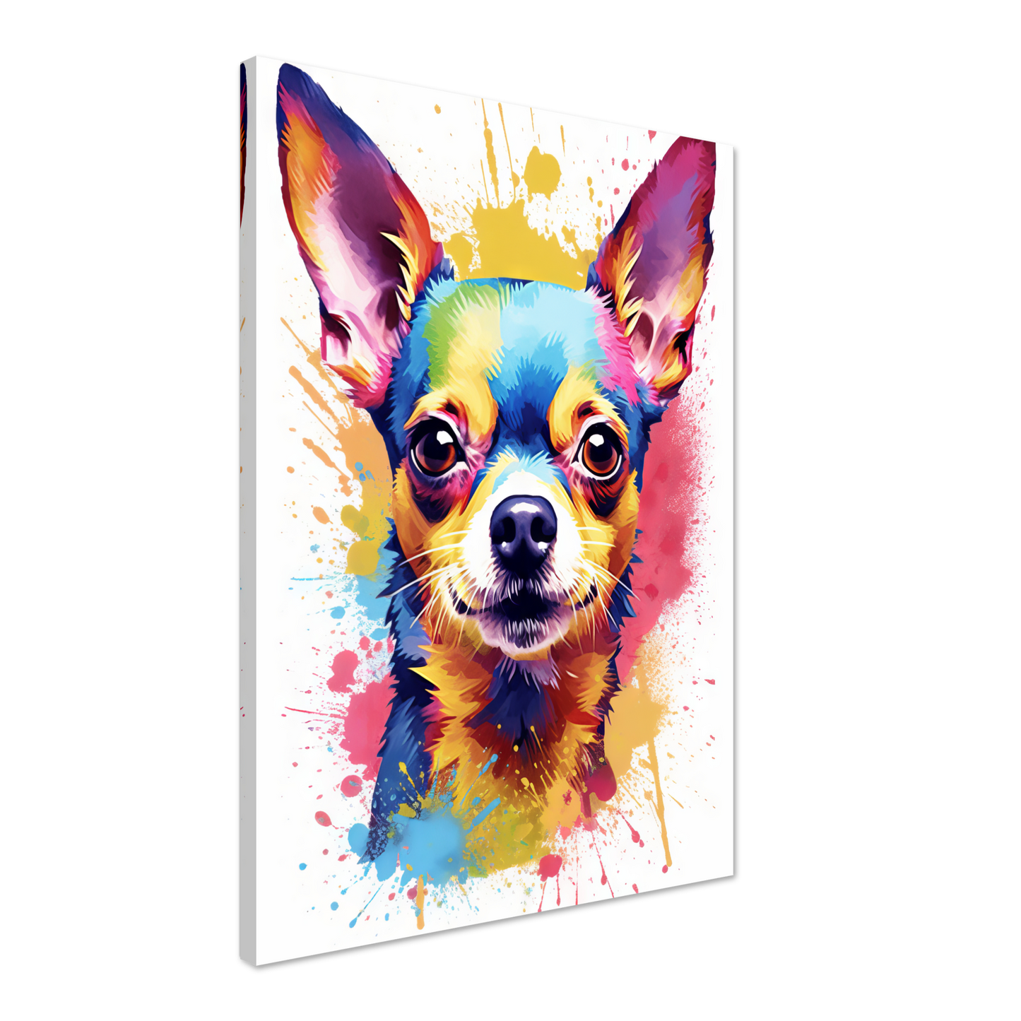 Dog Chihuahua pop art (DOG92)
