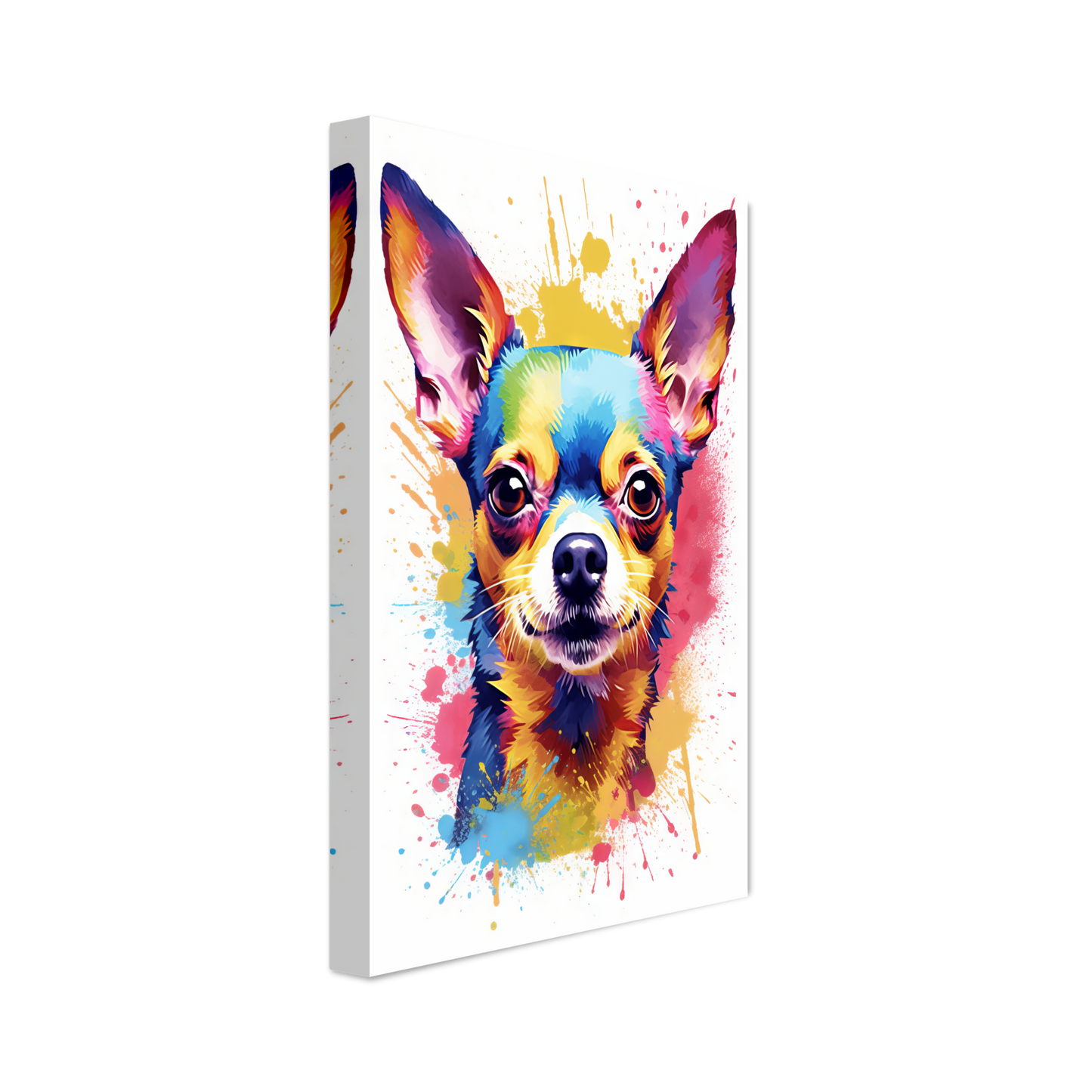 Dog Chihuahua pop art (DOG92)