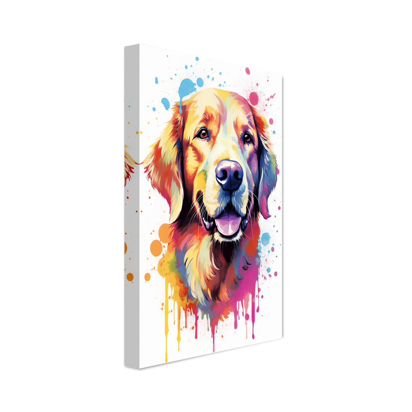 Dog Golden Retriever Pop Art (DOG99)