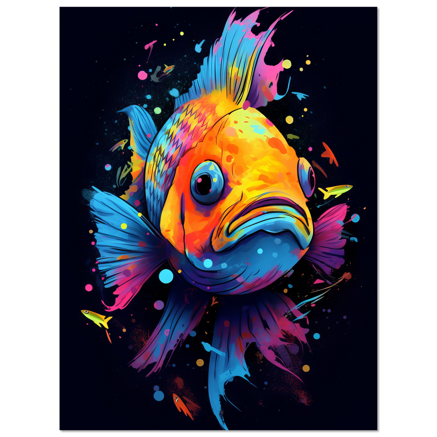 Fish pop art (FISH01)