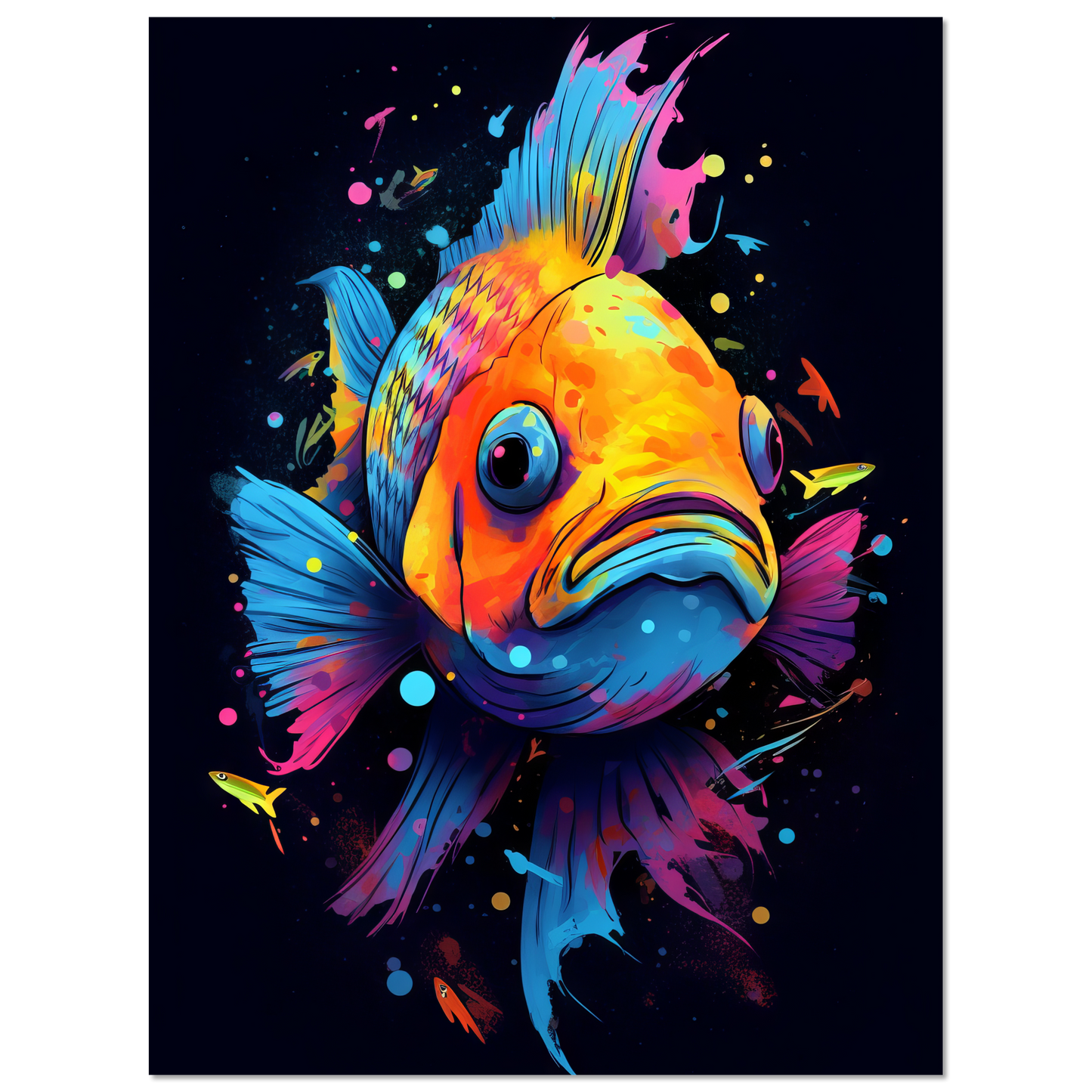Fish pop art (FISH01)