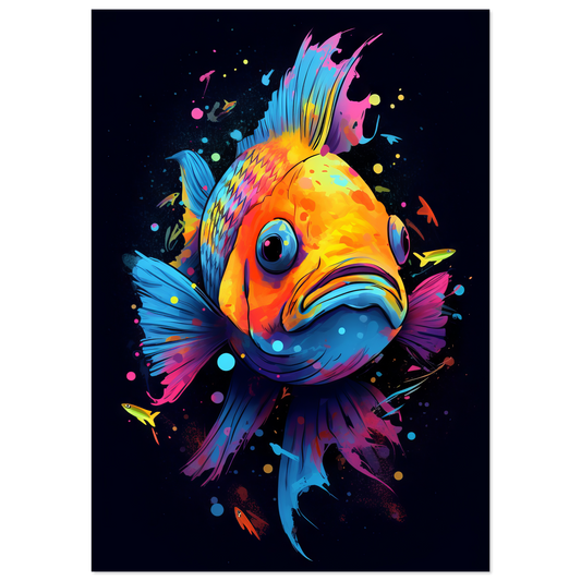 Fish pop art (FISH01)