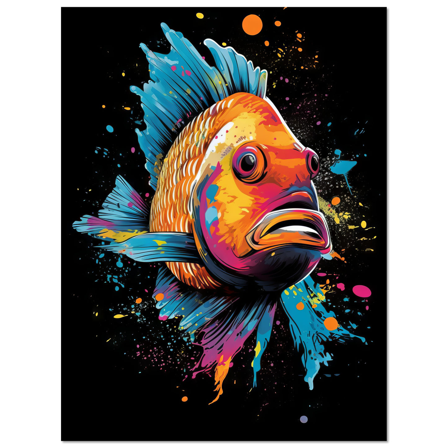 Fish pop art (FISH03)