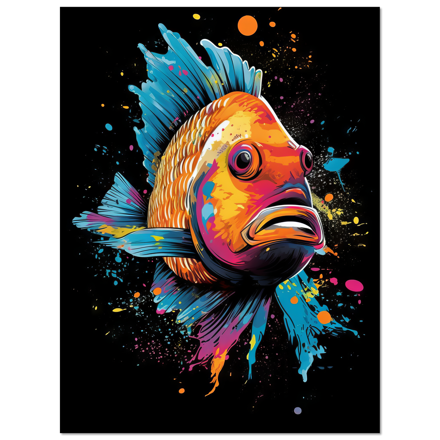 Fish pop art (FISH03)