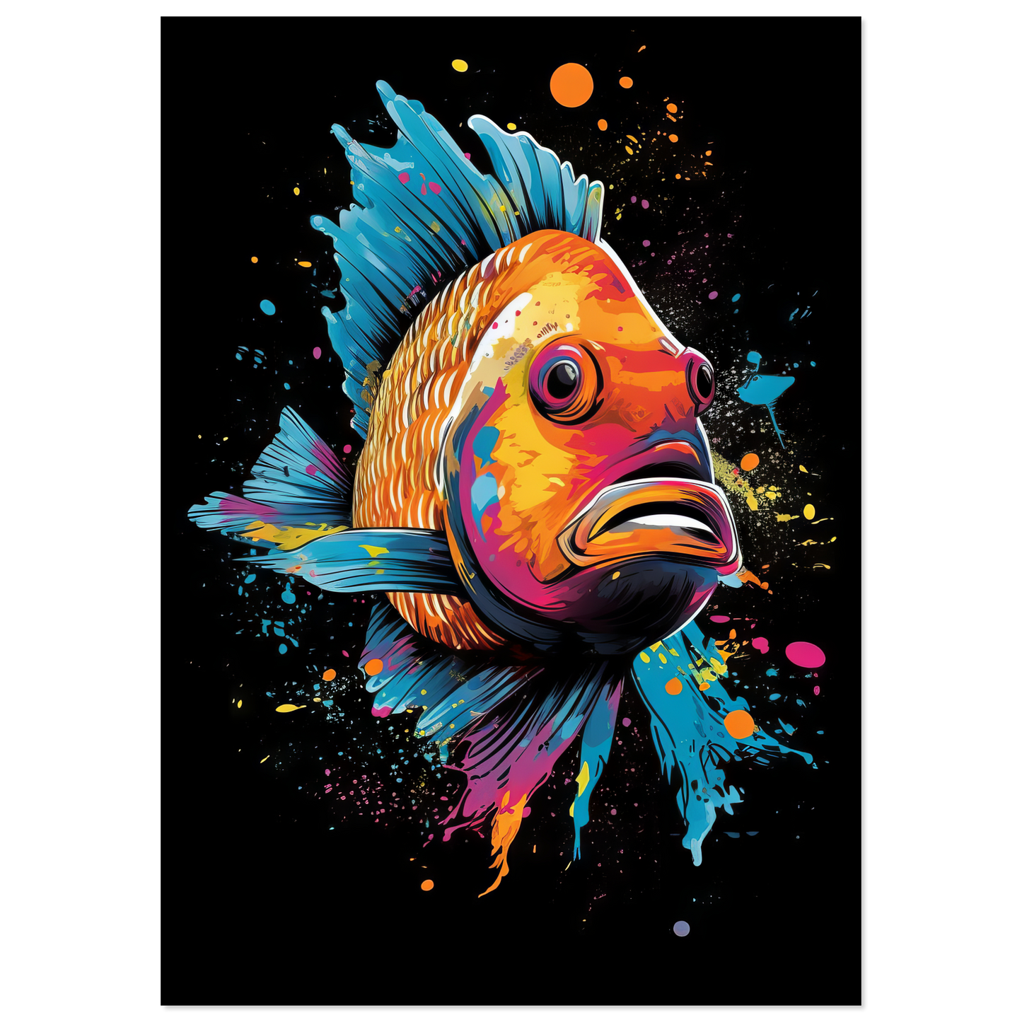 Fish pop art (FISH03)