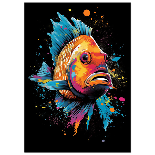 Fish pop art (FISH03)
