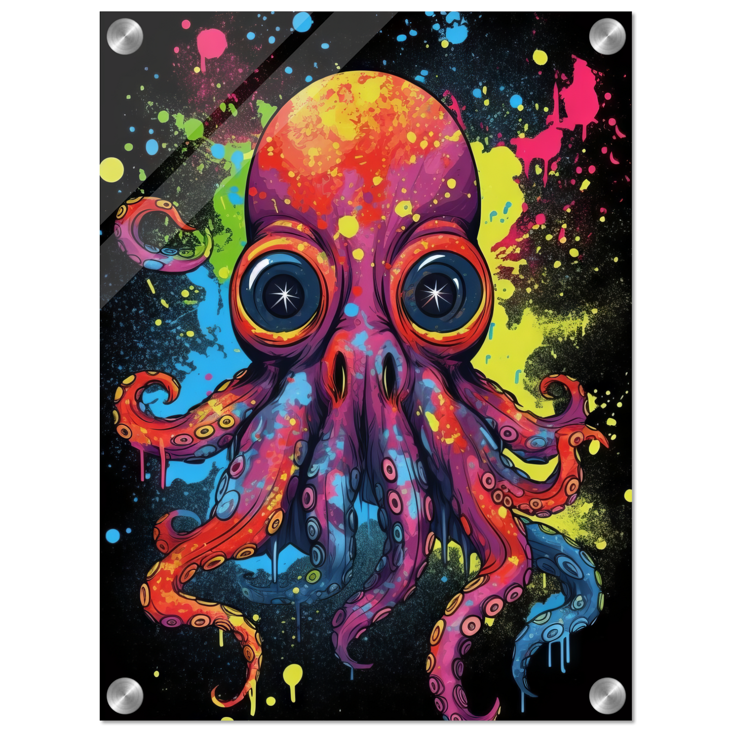 Octopus pop art (FISH09)