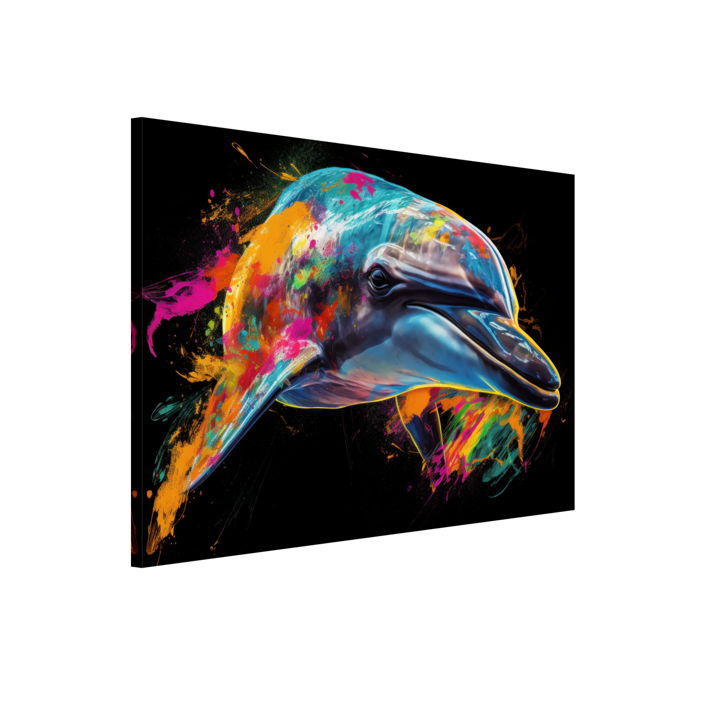 Dolphin dolphin pop art (FISH18)