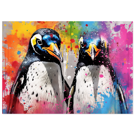 Penguin pop art (FISH27)