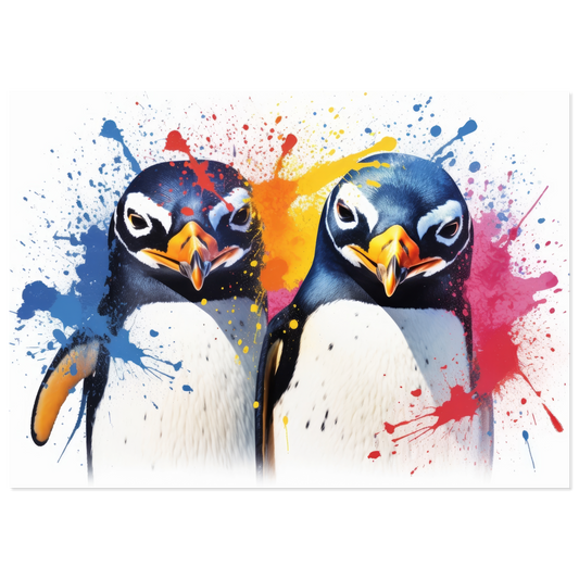 Penguin pop art (FISH28)