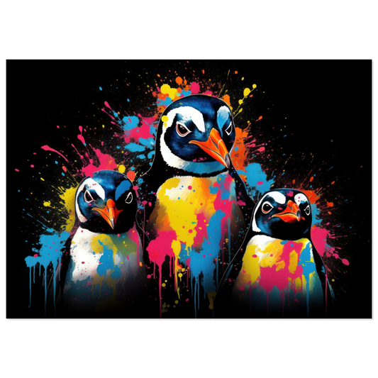 Penguin pop art (FISH29)