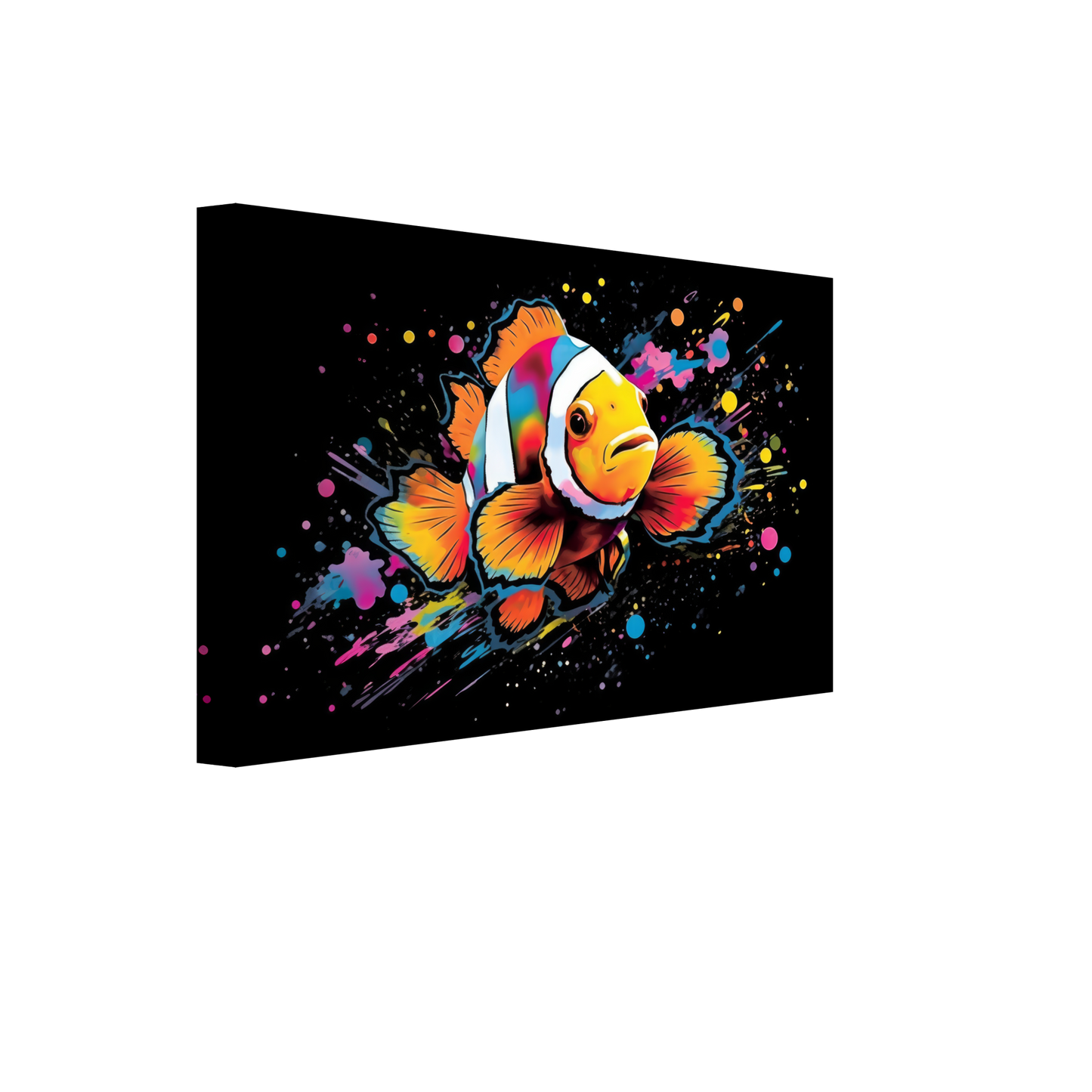 Clown fish clown fish pop art (FISH35)
