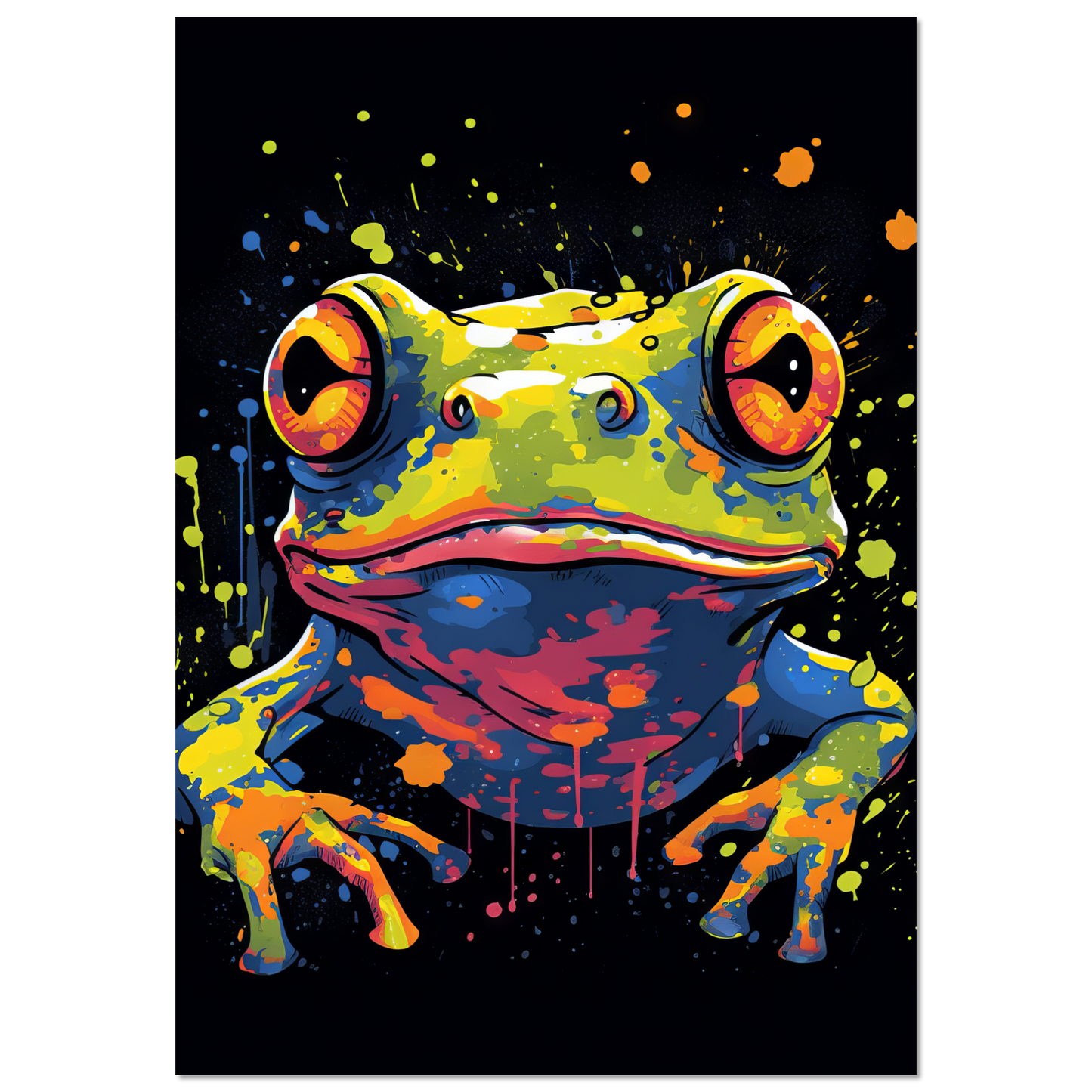 Frog (pop art) (FROG01)