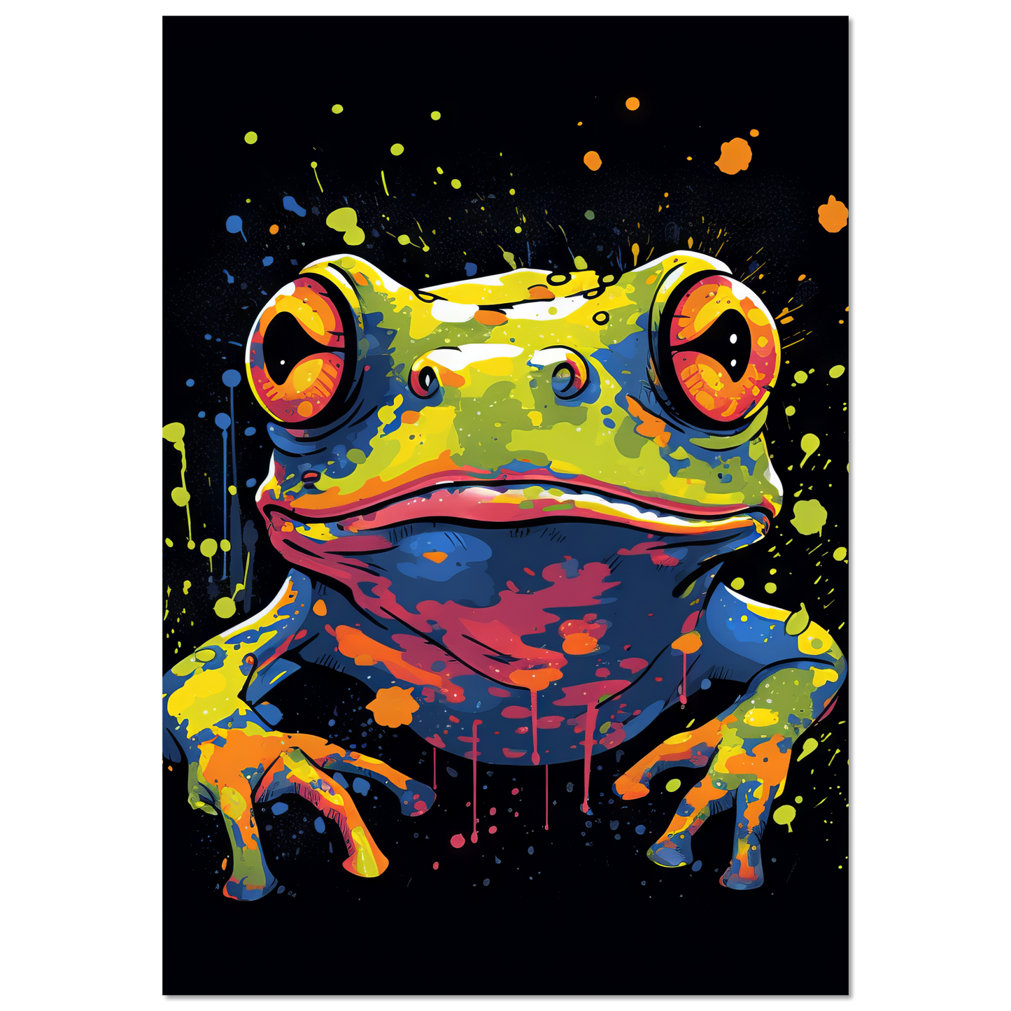 Frog (pop art) (FROG01)
