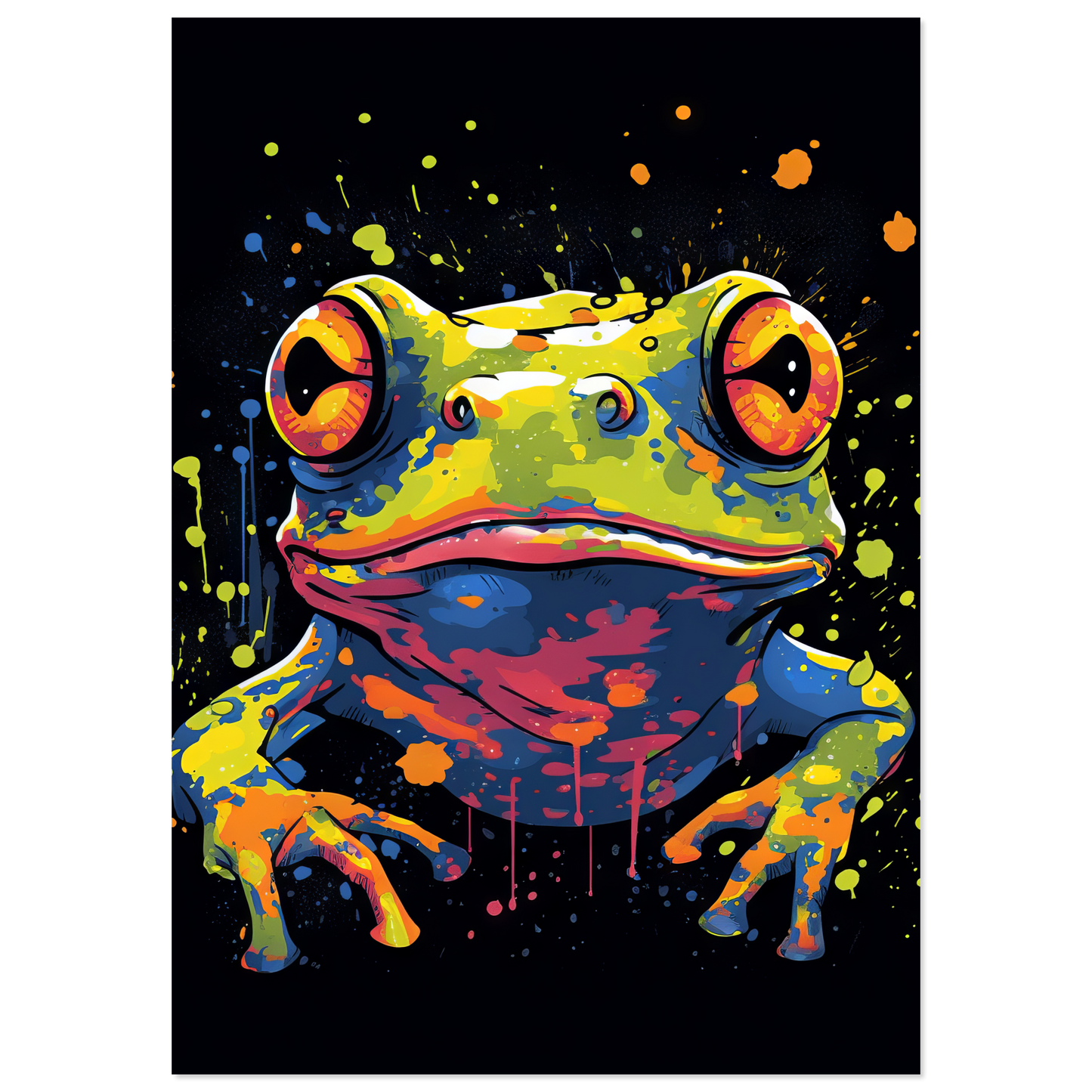 Frog (pop art) (FROG01)