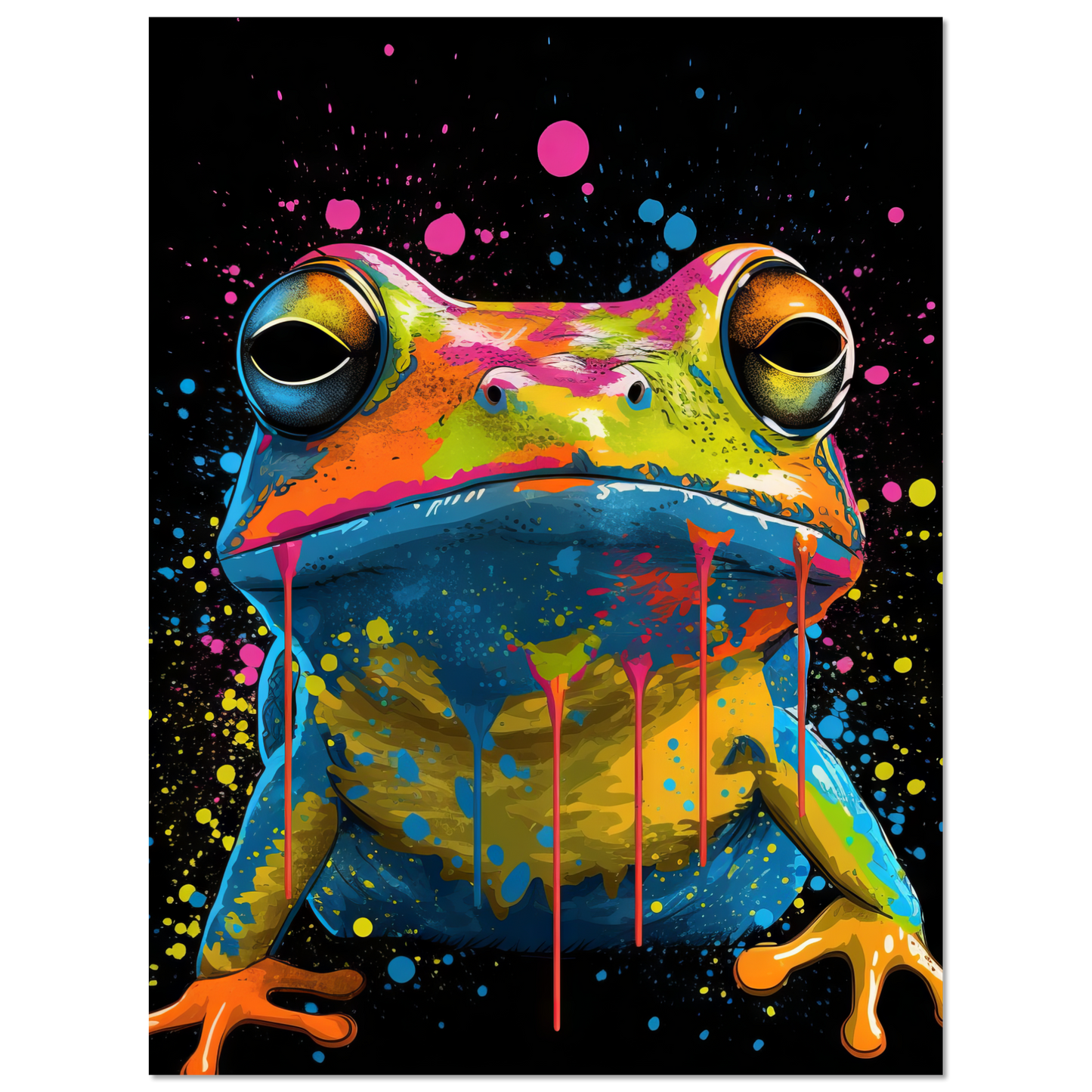 Frog (pop art) (FROG04)