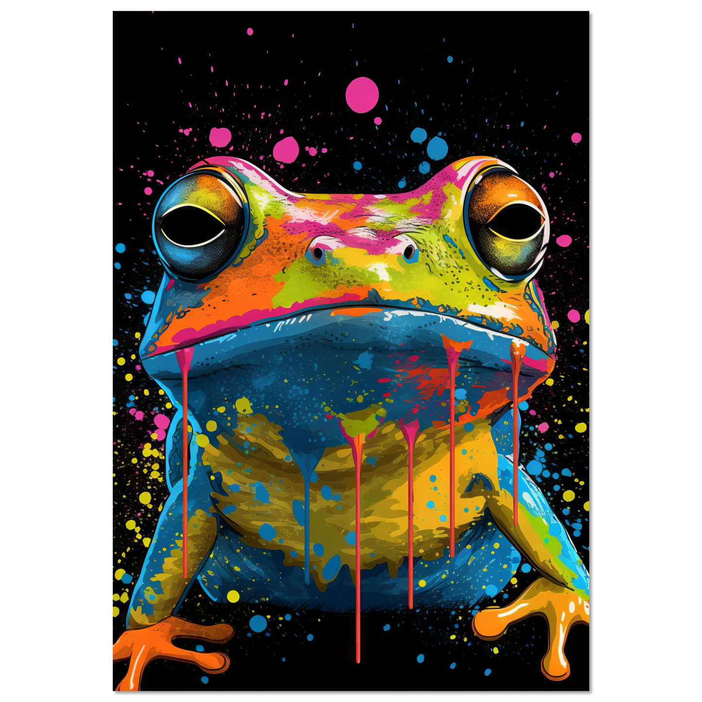 Frog (pop art) (FROG04)
