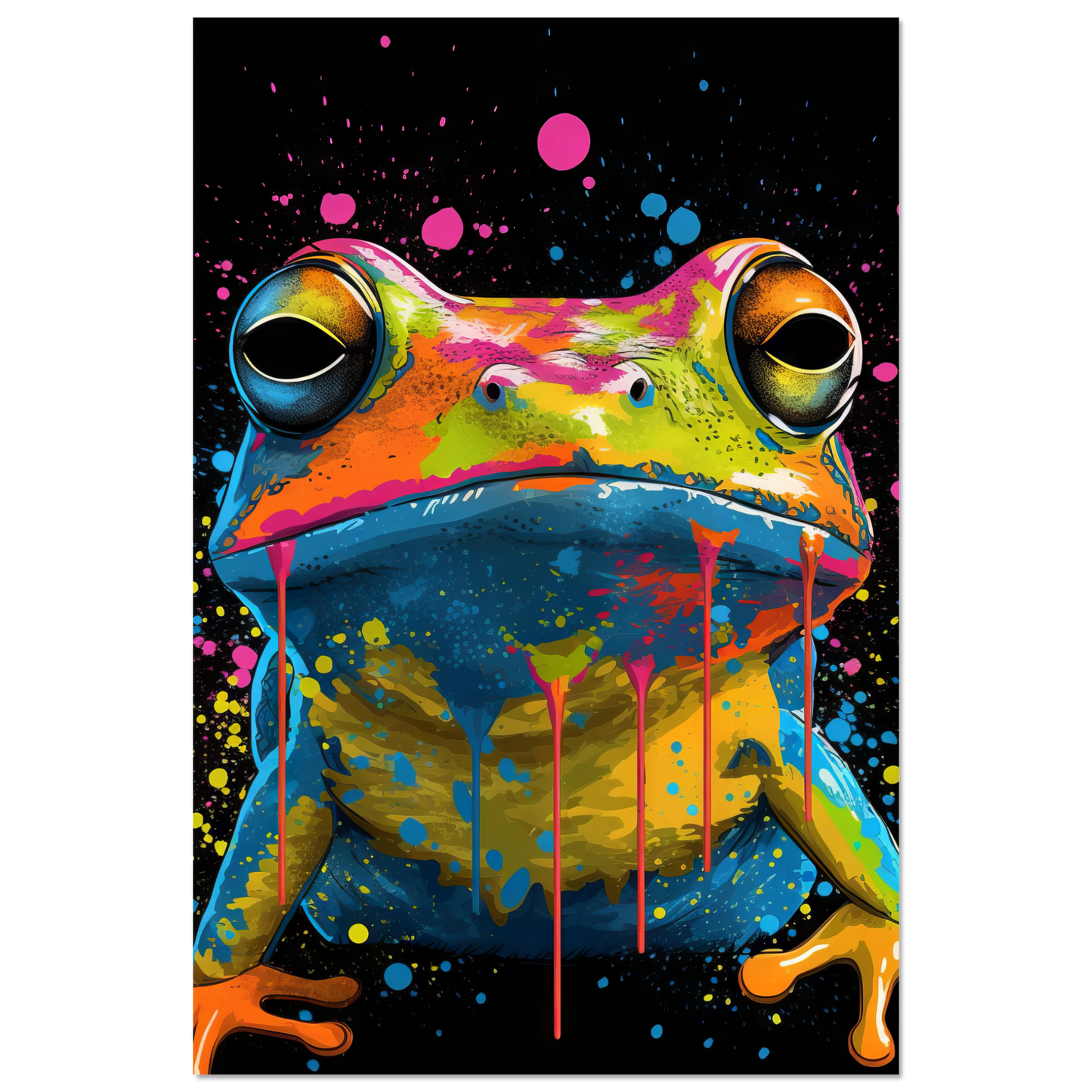 Frog (pop art) (FROG04)