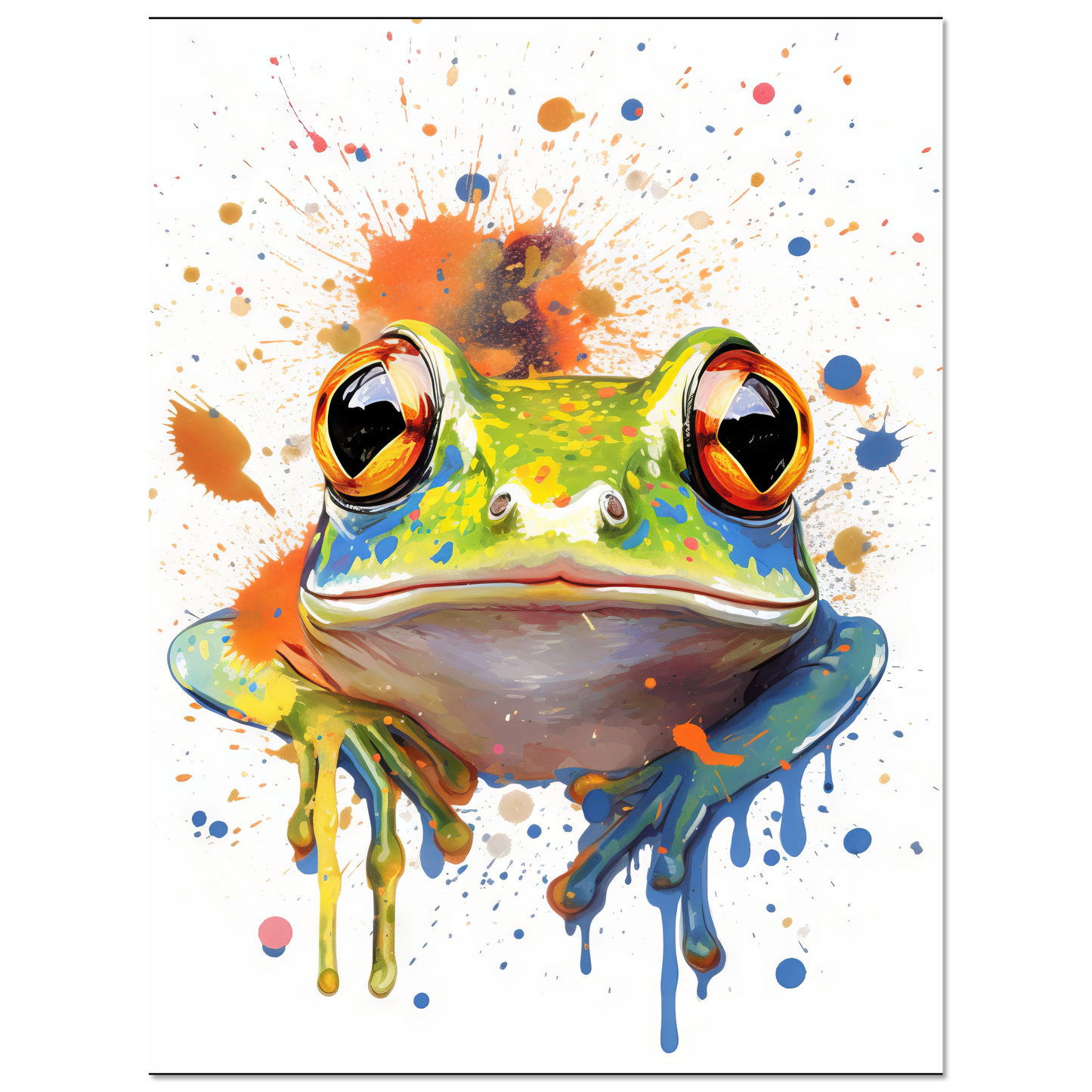 Frog (pop art) (FROG06)