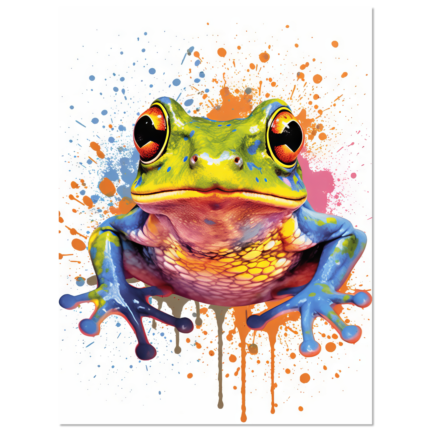 Frog (pop art) (FROG07)