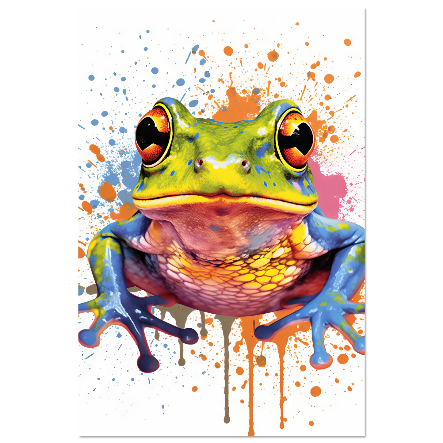 Frog (pop art) (FROG07)