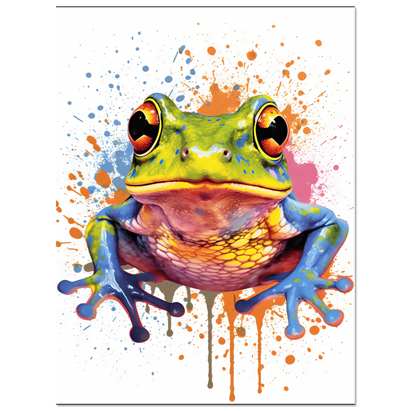 Frog (pop art) (FROG07)