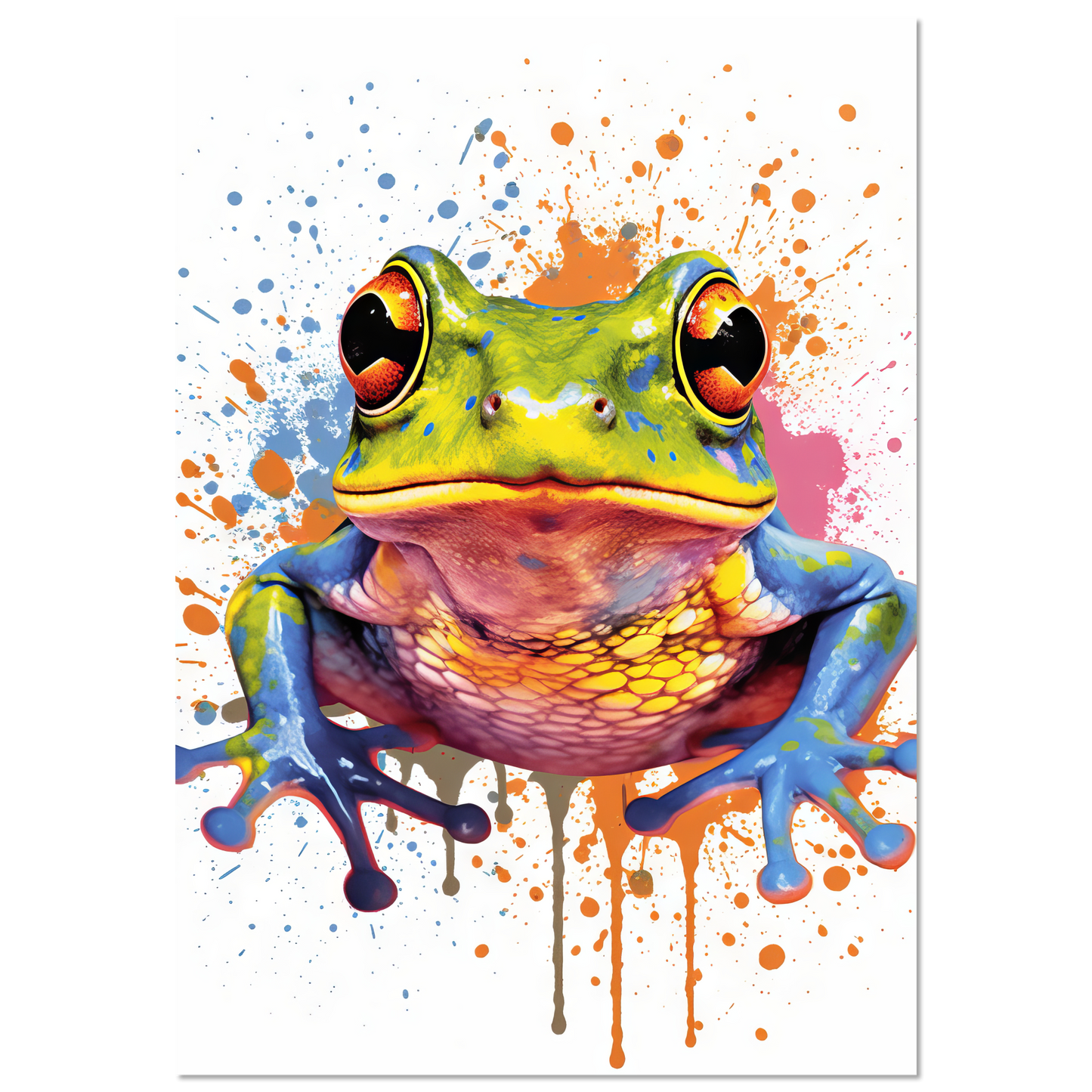 Frog (pop art) (FROG07)